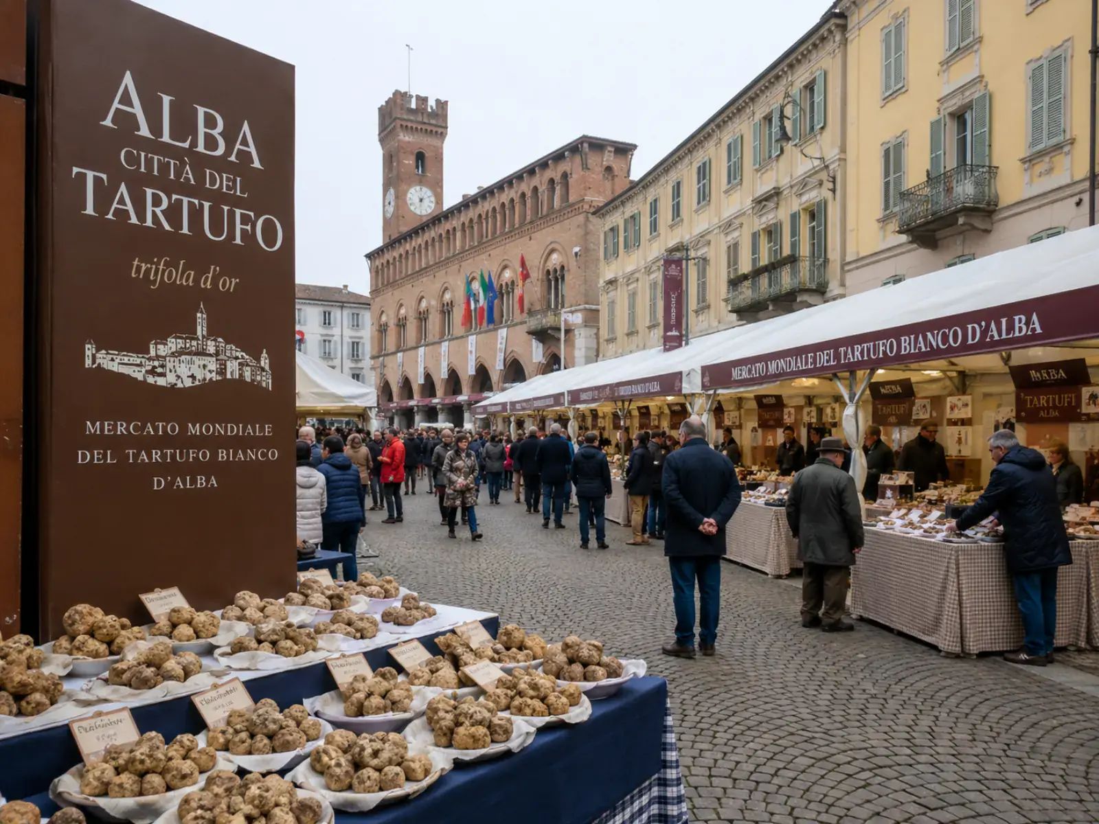 Trüffelmarkt Alba