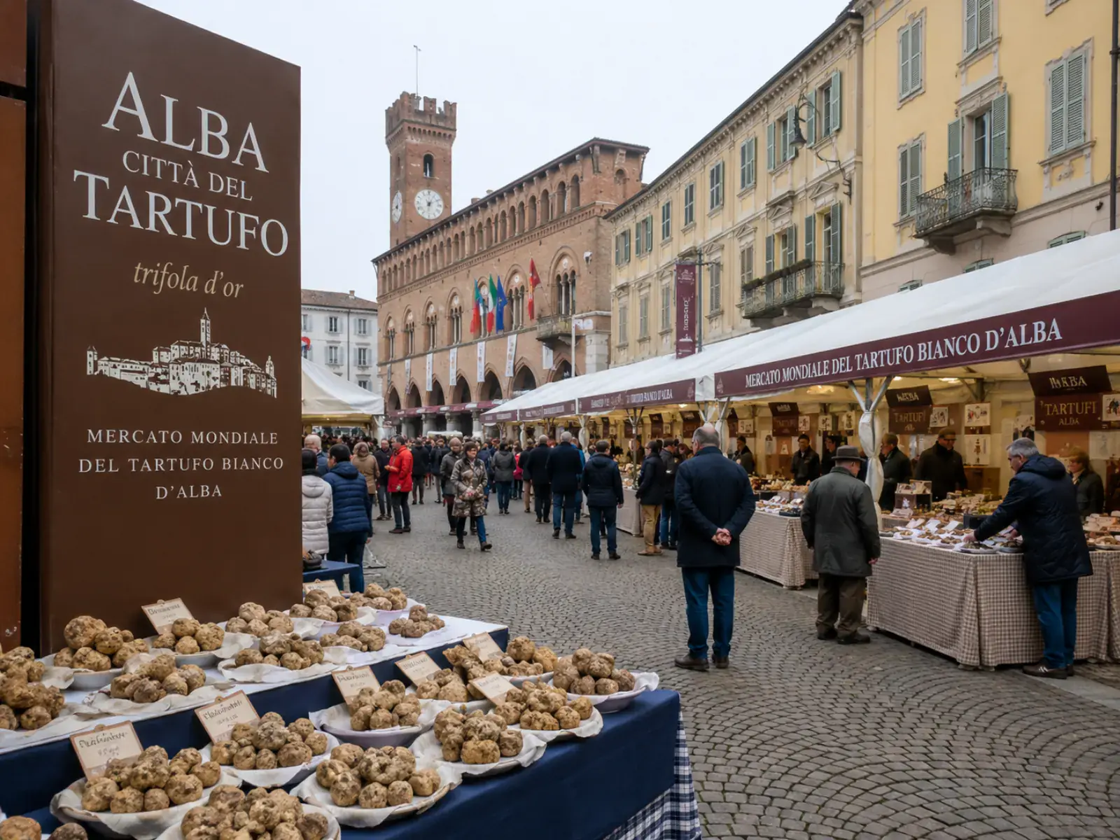 Trüffelmarkt Alba
